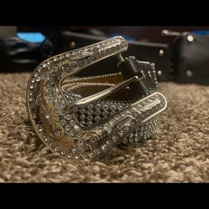 Rhinestone belt